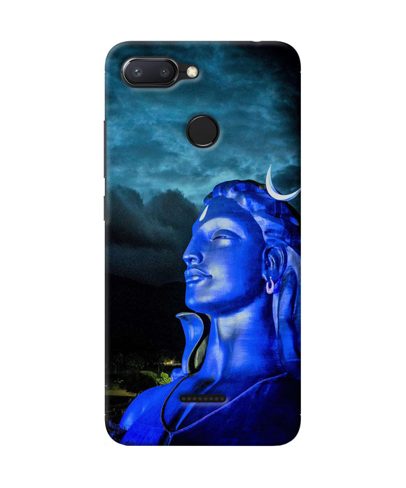 Adiyogi Blue Redmi 6 Back Cover