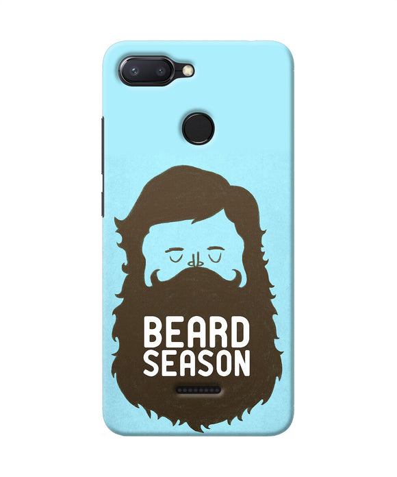 Beard Season Redmi 6 Back Cover