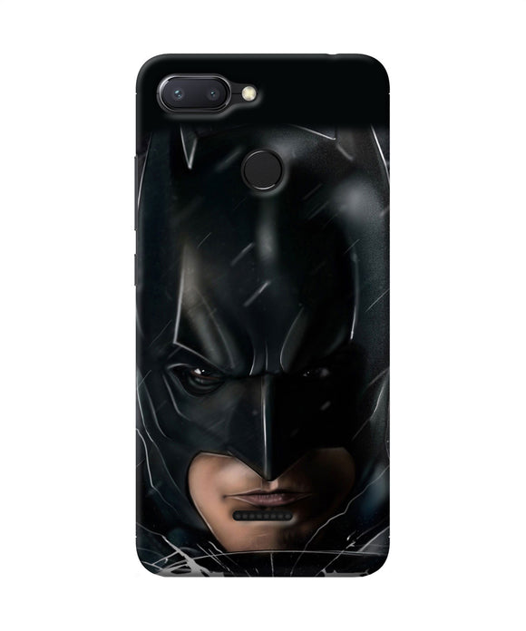 Batman Black Mask Redmi 6 Back Cover