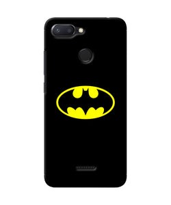 Batman Logo Redmi 6 Back Cover