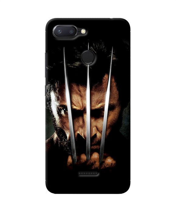 Wolverine Poster Redmi 6 Back Cover