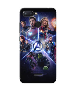 Avengers Super Hero Poster Redmi 6 Back Cover