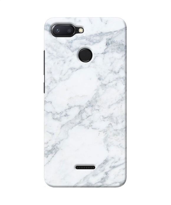 Marble Print Redmi 6 Back Cover