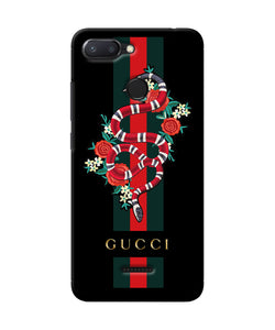 Gucci Poster Redmi 6 Back Cover