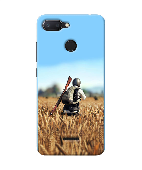 Pubg Poster 2 Redmi 6 Back Cover