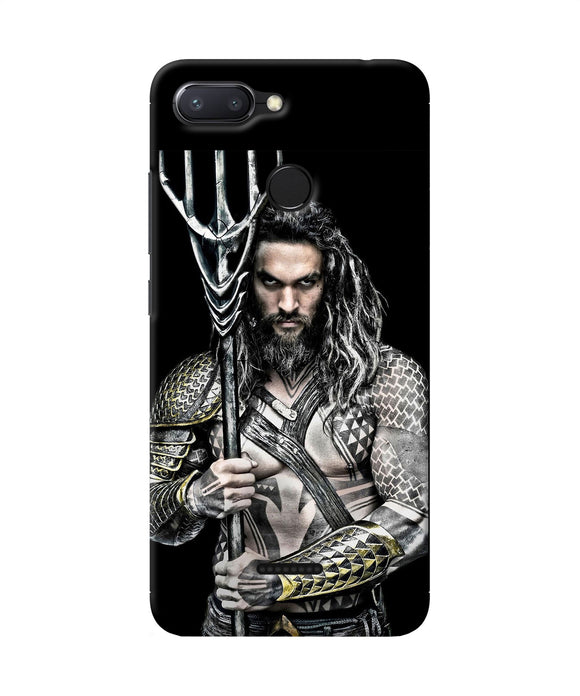 Aquaman Trident Black Redmi 6 Back Cover