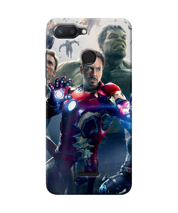 Avengers Space Poster Redmi 6 Back Cover