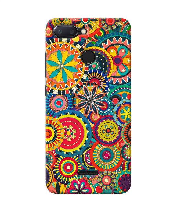 Colorful Circle Pattern Redmi 6 Back Cover