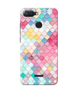 Colorful Fish Skin Redmi 6 Back Cover