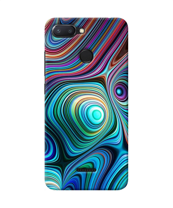 Abstract Coloful Waves Redmi 6 Back Cover