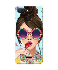 Fashion Girl Redmi 6 Back Cover