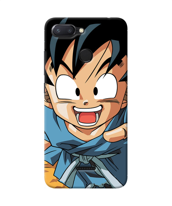 Goku Z Character Redmi 6 Back Cover