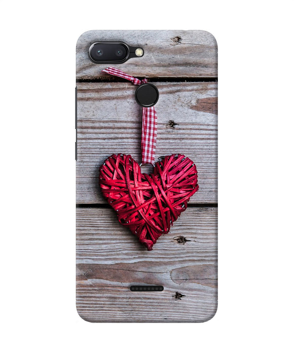 Lace Heart Redmi 6 Back Cover