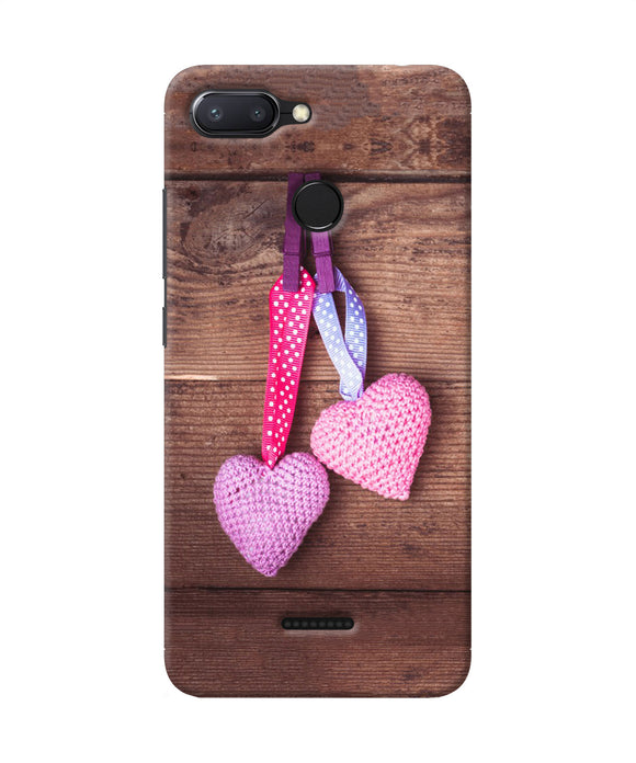 Two Gift Hearts Redmi 6 Back Cover