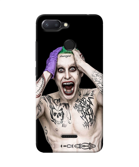 Tatoos Joker Redmi 6 Back Cover