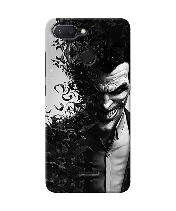 Joker Dark Knight Smile Redmi 6 Back Cover