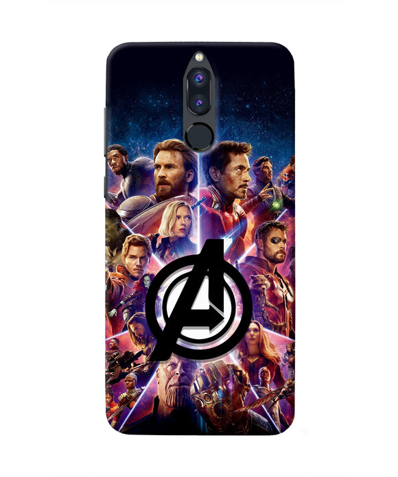 Avengers Superheroes Honor 9i Real 4D Back Cover