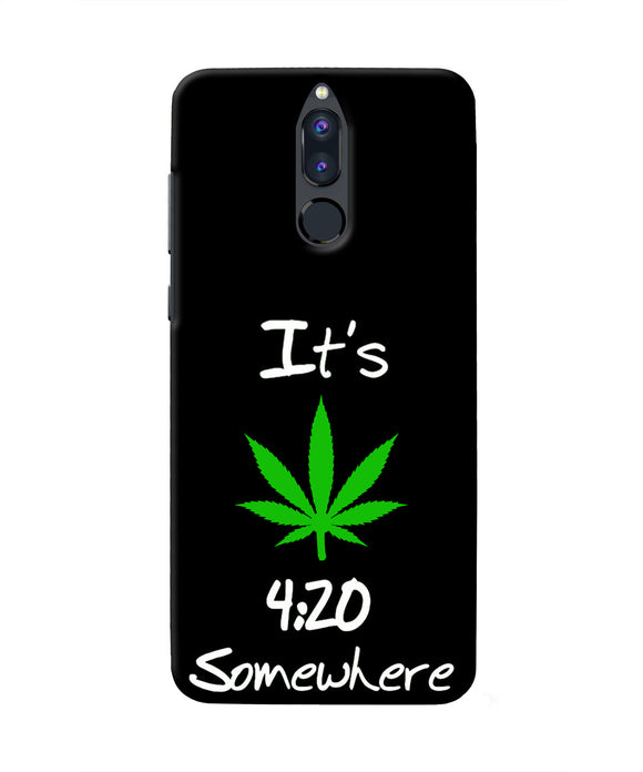 Weed Quote Honor 9i Real 4D Back Cover