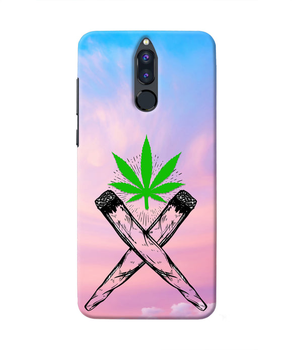 Weed Dreamy Honor 9i Real 4D Back Cover