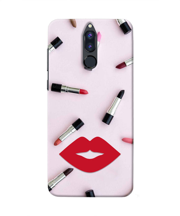 Lips Lipstick Shades Honor 9i Real 4D Back Cover