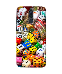 Colorful Dice Honor 9i Back Cover