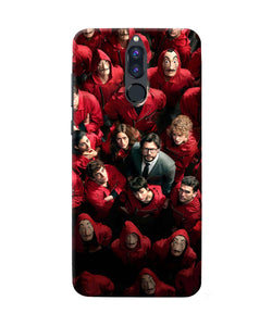 Money Heist Professor with Hostages Honor 9i Back Cover