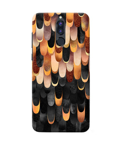 Abstract Wooden Rug Honor 9i Back Cover