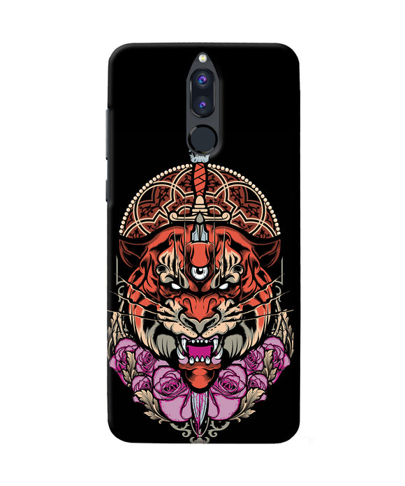 Abstract Tiger Honor 9i Back Cover