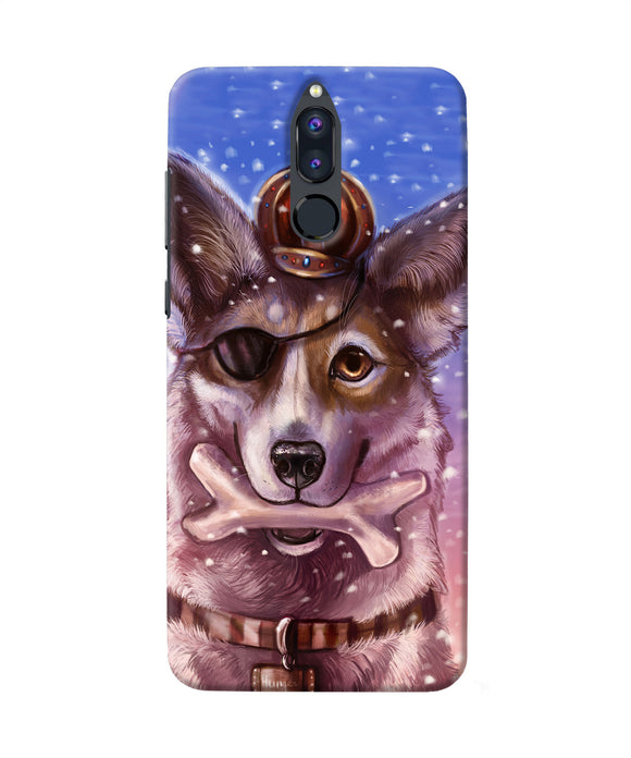 Pirate Wolf Honor 9i Back Cover