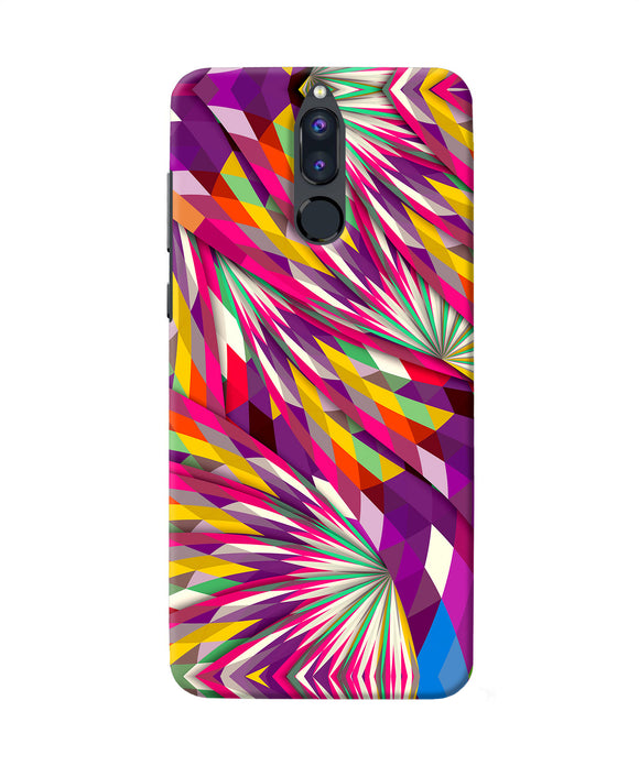 Abstract Colorful Print Honor 9i Back Cover