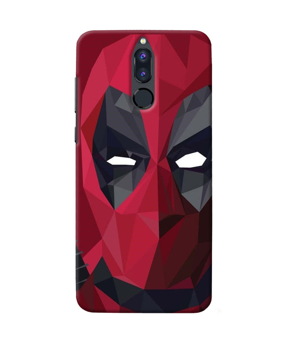 Abstract Deadpool Mask Honor 9i Back Cover