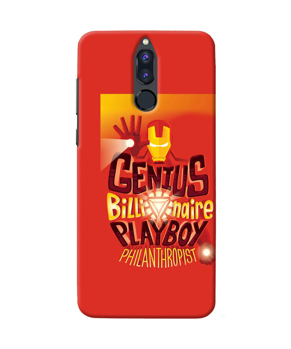 Ironman Quote Honor 9i Back Cover