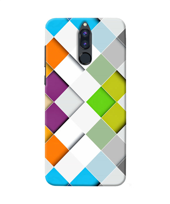 Abstract Color Box Honor 9i Back Cover