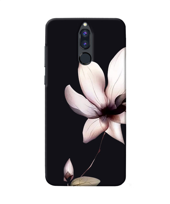 Flower White Honor 9i Back Cover