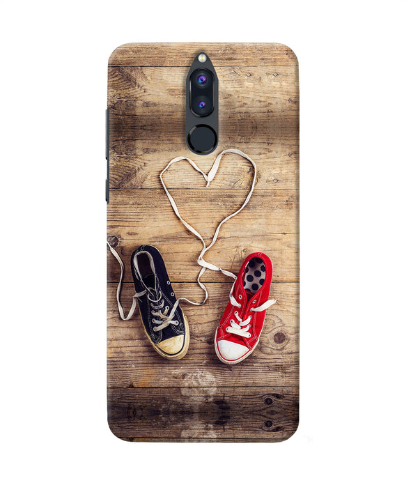 Shoelace Heart Honor 9i Back Cover