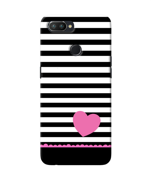 Abstract Heart Realme U1 Back Cover