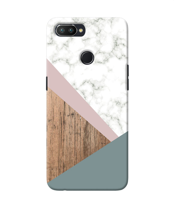 Marble Wood Abstract Realme U1 Back Cover