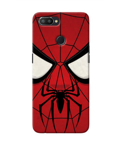 Spiderman Face Realme U1 Real 4D Back Cover