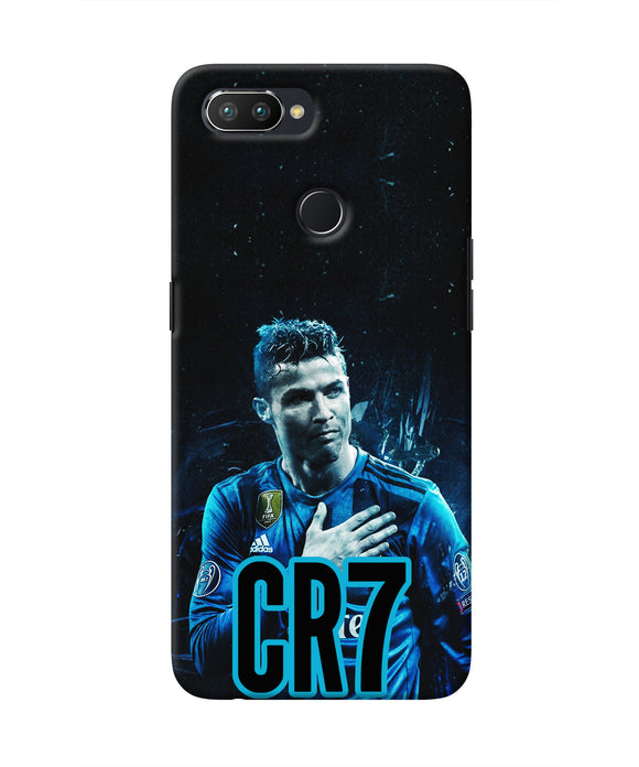 Christiano Ronaldo Blue Realme U1 Real 4D Back Cover