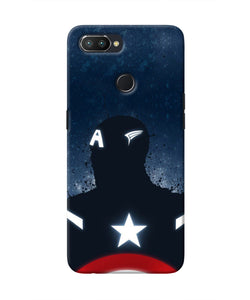 Captain america Shield Realme U1 Real 4D Back Cover