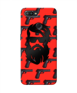 Rocky Bhai Beard Look Realme U1 Real 4D Back Cover