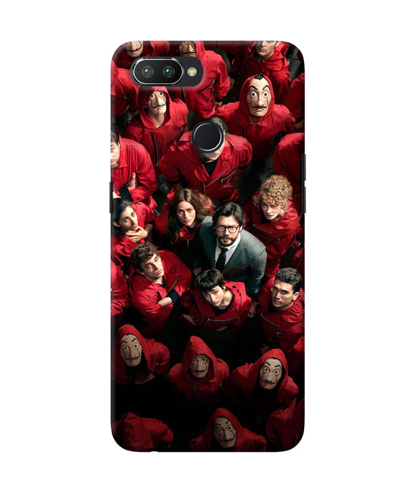 Money Heist Professor with Hostages Realme U1 Back Cover