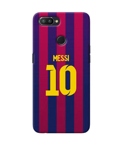 Messi 10 Tshirt Realme U1 Back Cover