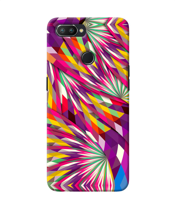 Abstract Colorful Print Realme U1 Back Cover