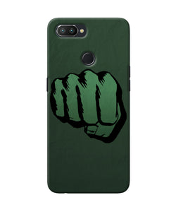 Hulk Smash Logo Realme U1 Back Cover