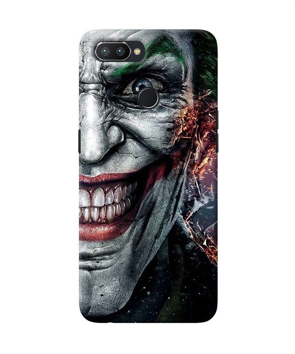Joker Half Face Realme U1 Back Cover