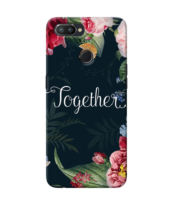 Together Flower Realme U1 Back Cover