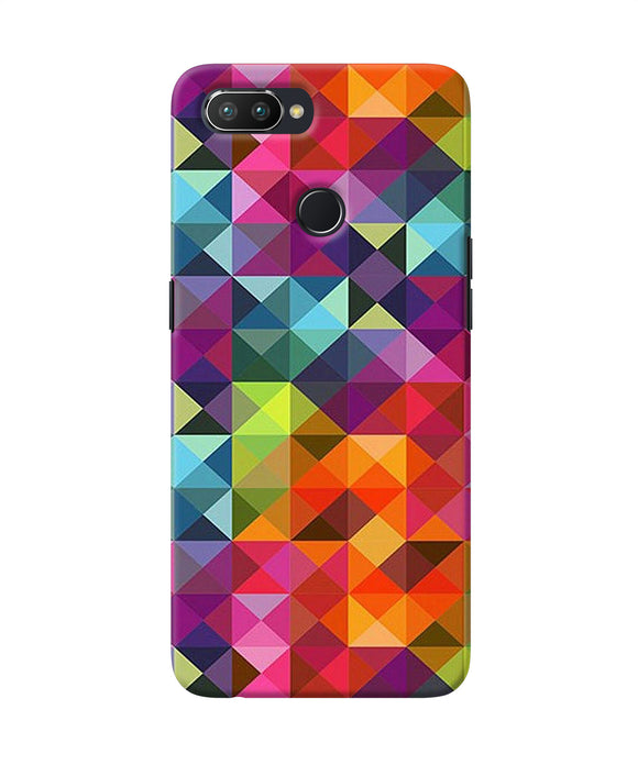 Abstract Triangle Pattern Realme U1 Back Cover