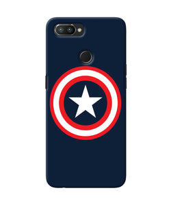 Captain America Logo Realme U1 Back Cover