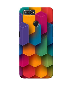 Abstract Rectangle Print Realme U1 Back Cover